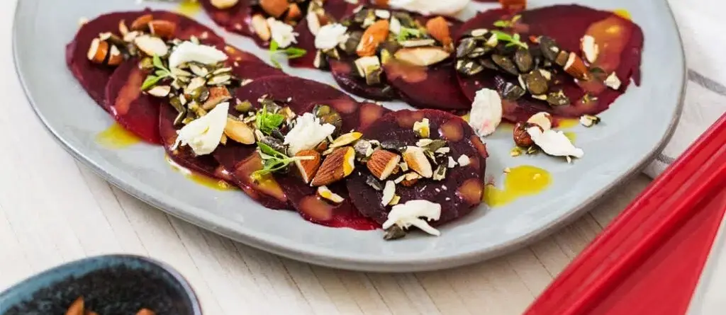 beetroot carpacio