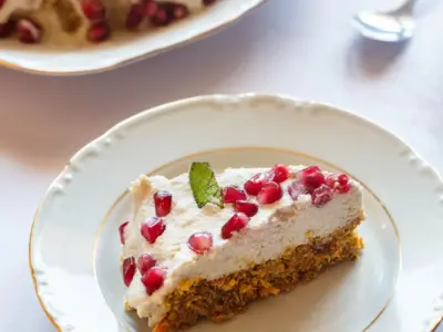 Vegan carrot cake